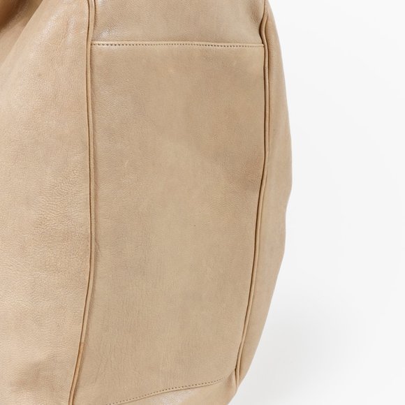 *SOLD* Yves Saint Laurent Beige Roady Hobo Bag - Picture 5 of 11